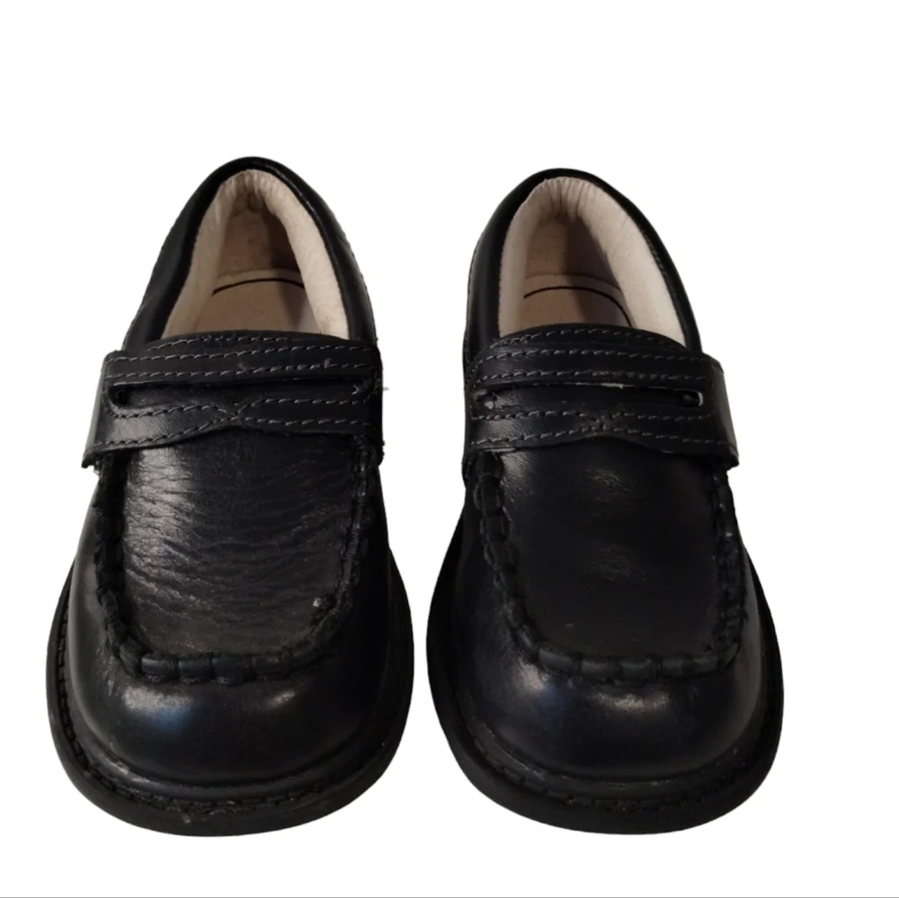 PEDIPED FLEX Fix System toddler Loafer 5.5 Black‎